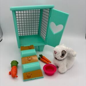American Girl Carrot and Hutch Welliewishers *missing sign only* bunny rabbit